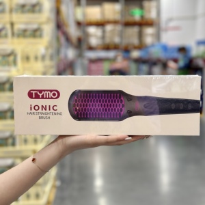 山姆代购TYMO 2代负离子直发梳不伤发两用美发造型梳子拉直内扣