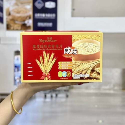 金语素食咸味营养麦片280g