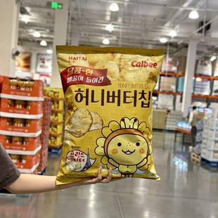 Calbee牌海太蜂蜜黄油味薯片礼包480g进口追剧膨化小零食小吃