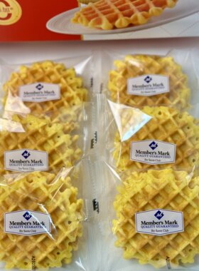 代购MM黄油华夫饼6包装传统西式糕点下午茶点心早餐面包小零食