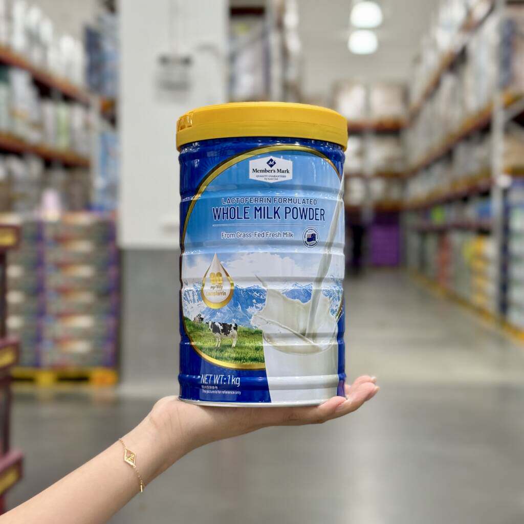 正品代购MM乳铁蛋白全脂乳粉1000g新西兰进口营养早餐奶粉罐装