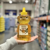 森蜂园洋槐蜂蜜1000g天然无添加蜂蜜冲饮涂抹面包酱挤压式 瓶