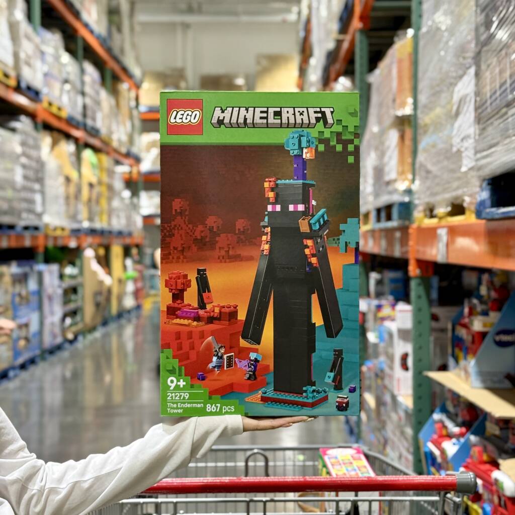 Costco代购乐高末影人塔楼LEGO 21279拼装积摆件木玩具儿童礼物