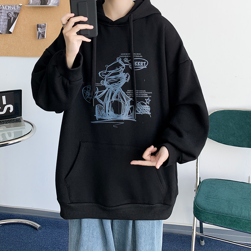 LM045主推：大链接。（圆领）连帽卫衣男夏季短袖类目大改款,男装卫衣,星座1103-4（原1114）