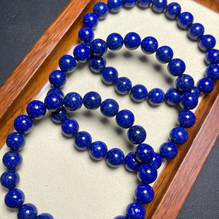 天然青金石手链单圈小尺寸水晶手串男女款饰品首饰