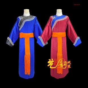戏曲戏剧京剧豫剧舞台演出服装衙役捕快戏服捕头威武素剑衣素箭衣
