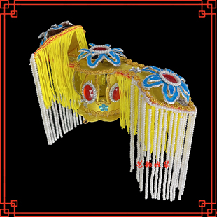 戏曲如意冠戏剧京剧豫剧舞台演出虞姬冠别姬冠虞姬服霸王别姬头饰