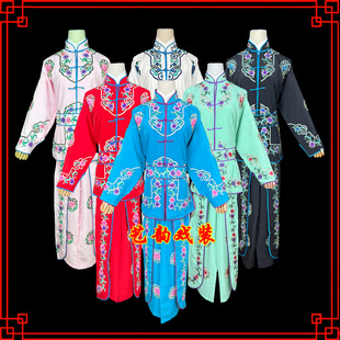 戏曲戏剧京剧舞台演出服装青衣白蛇战衣战裙武旦刀马旦戏服女打衣