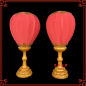 戏曲戏剧京剧越剧舞台演出道具手工制作灯笼荒山泪红灯桌灯