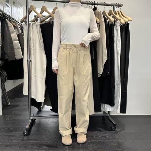 爱情的模漾  韩国代购  PD179（object）燈芯絨褲子