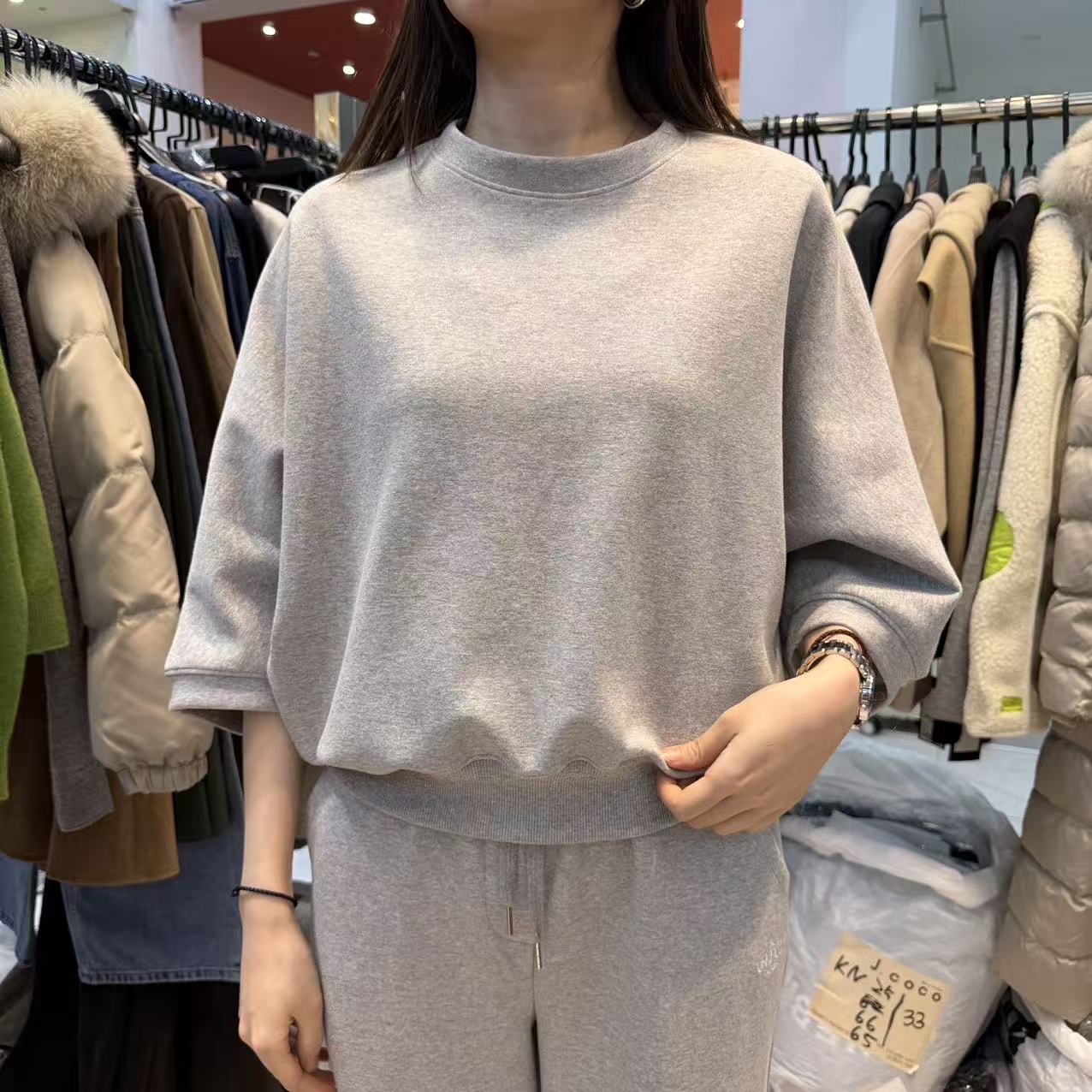 爱情的模漾  韩国代购 PA179（jcoco）寬鬆大學T