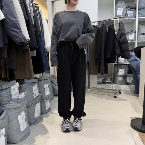 愛情的模漾  韓國代購 PD131（edit）鬆緊腰褲子