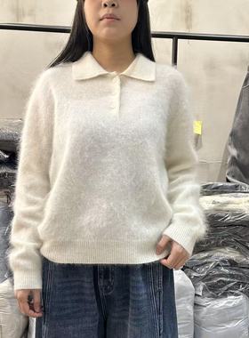 爱情的模漾  韩国代购 AB002（helder）翻領羊毛毛衣