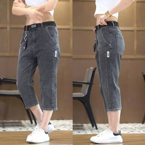 七分裤子男士休闲中裤潮牌夏天