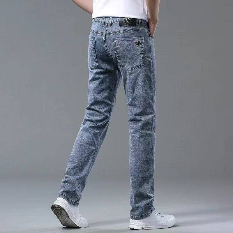 牛仔裤男修身小脚弹力春秋款百搭休闲长裤子男款新款2026春季爆款,男装,牛仔裤,淘宝优惠券,粉丝福利购,淘宝优惠卷