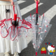 hellokitty透明折叠自动伞学生高颜值少女心ins可爱kt猫长柄雨伞