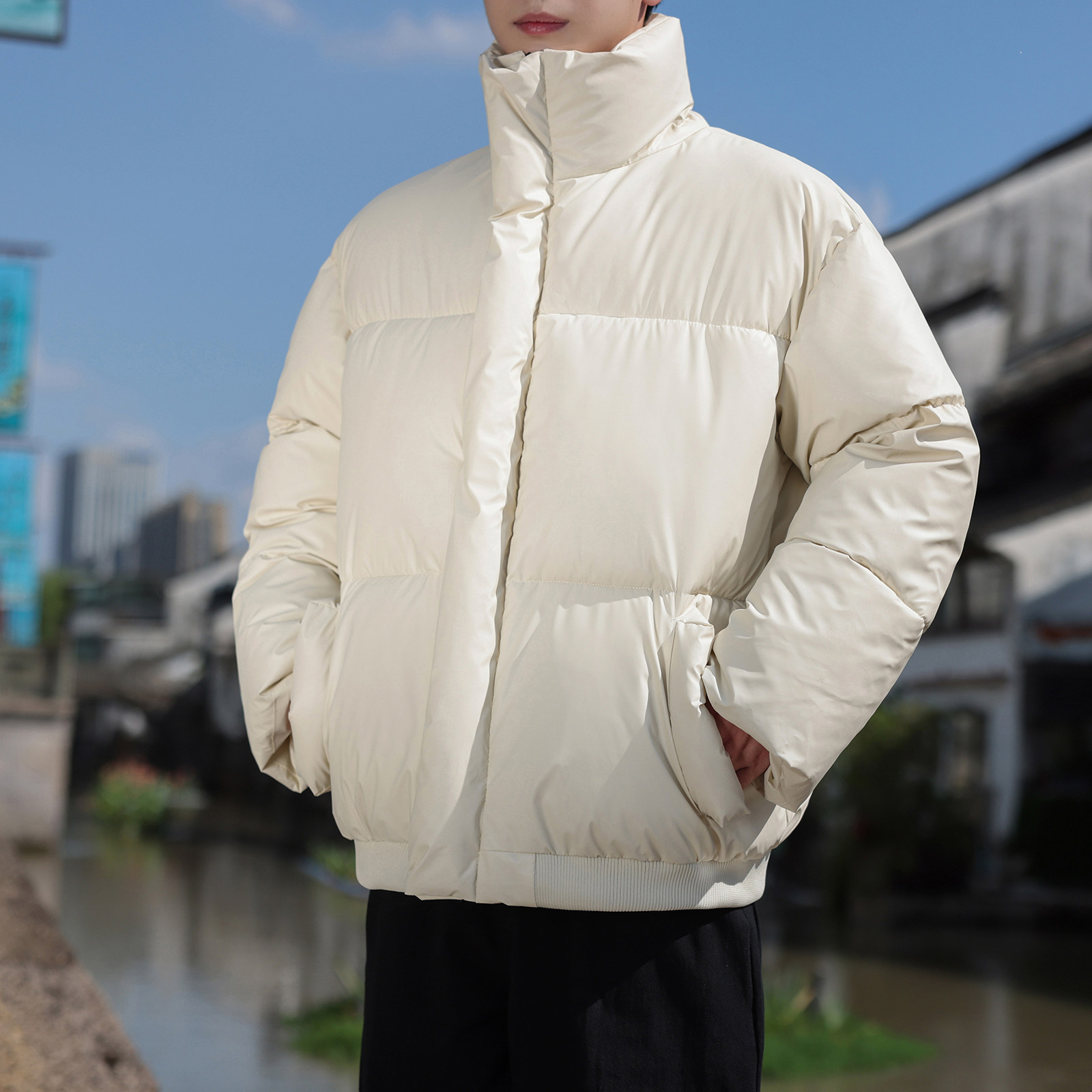 多色H宽松保暖外套加厚棉袄秋冬棉衣学生棉服男女MY888-P135控168,男装棉衣,电商A005-1