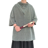 新中式B山本风舞台演出亮闪闪满天星高堆领短袖t恤T56-P65控88，男装T恤，电商A005-1
