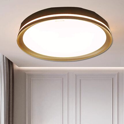 实体正品松伟星晨LED现代简约吸顶灯主卧客厅书房灯轻奢三档灯具