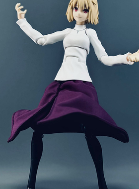 1/12figma布衣爱尔奎特·布仑史塔德常服布长裙真月谭月姬DX版
