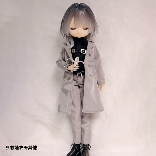 阿巳3.0西西里8分小雷体风衣西裤