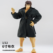 黑色风衣 裤 12WWE壮男麦克法兰7寸adam方大头中年素体MUFF工装