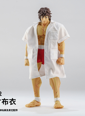 1/12WWE壮男C4麦克法兰7寸adam范马壮MUFF可动人偶素体医生白大褂