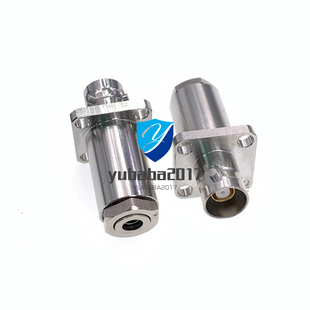 176 1553B连接器CJ70 TRB适配M17 三同轴母头法兰连接器 00002