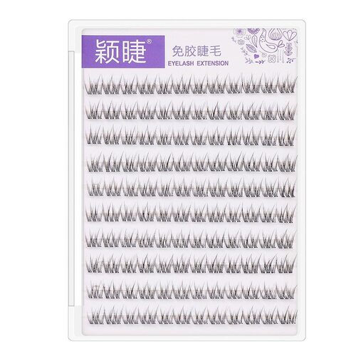 颖睫无梗免胶免卸鱼尾假眼睫毛