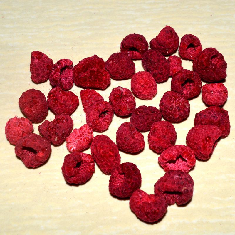 冻干树莓干无加糖树莓整颗树莓粒树莓粉树莓碎烘焙原料蛋糕装饰