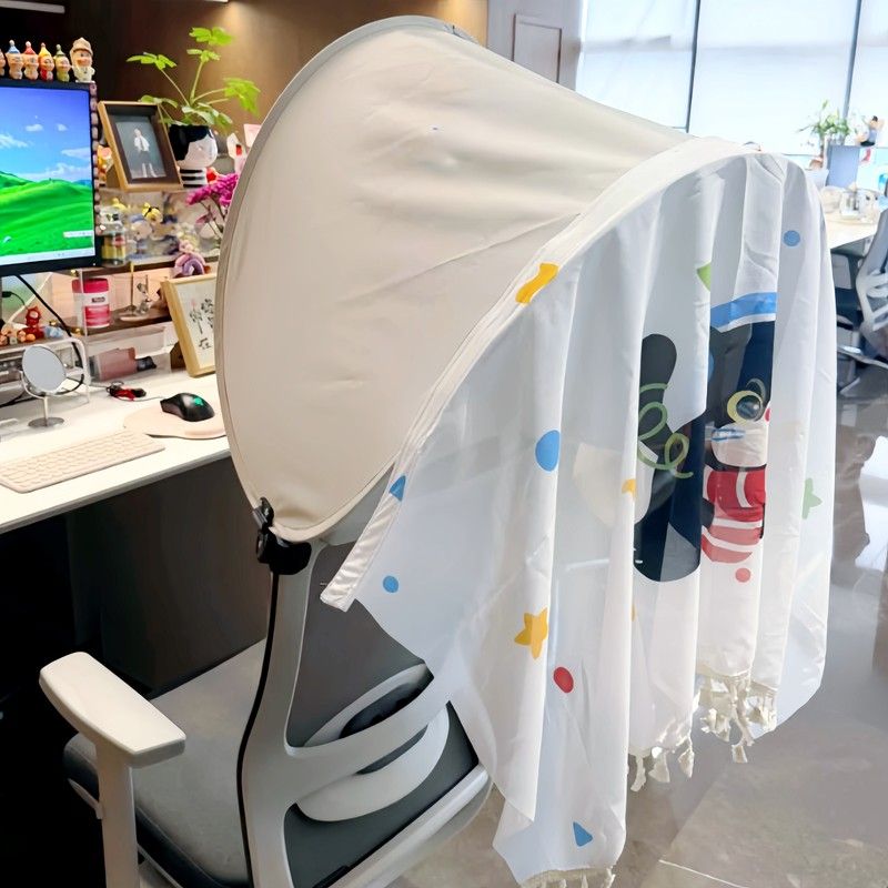 工位挡风神器!办公室挡风板空调防直吹感冒头疼魔术贴可调节实用