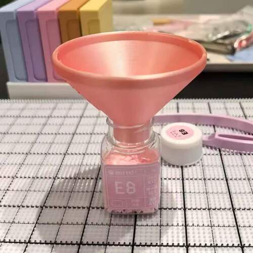 拼豆回豆漏斗Kitty拼豆漏斗高颜值实用工具好物拼豆配件手工制作