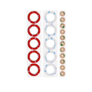 定制打样3m圆环贴亚克力双面胶圆贴开孔同心圆eva异形方形pe海绵双面胶带订做模切圆型圆形圆点固定3m无痕胶