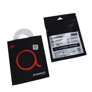 正品3MWP110白纸白胶强力双面胶白色高粘度泡棉耐温耐水金属胶带