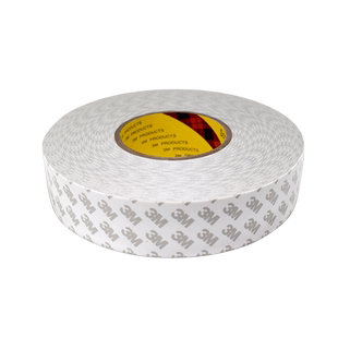 3M55280双面胶白色强力耐高温双面胶带pvc高粘度cnc加工专用铝雕刻机刀模固定50米色不留残胶加厚无痕两面胶