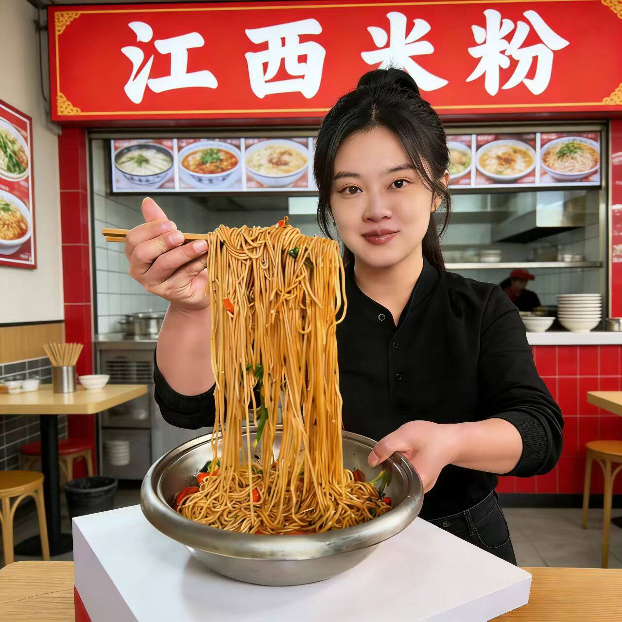正宗江西玉山干米粉上饶米粉干广丰炒粉铅山汤粉无添加粉丝米粉条图片