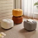 羊羔绒小凳子家用矮凳客厅茶几沙发凳儿童创意高级感坐墩换鞋 板凳