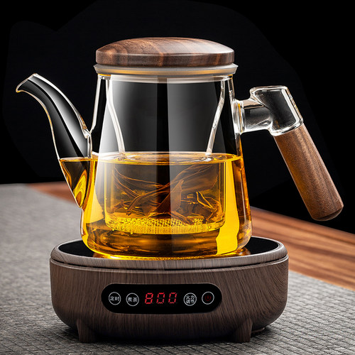 办公室小型全玻璃煮茶器