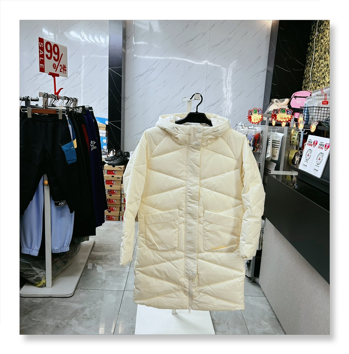 匹克休闲时尚潮流百搭防风保暖棉衣F504472