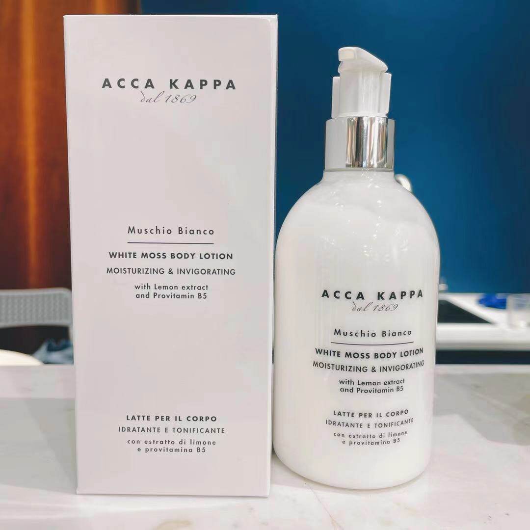 acca kappa 白苔 white moss 白麝香 身体乳 温和舒缓保湿 超好闻