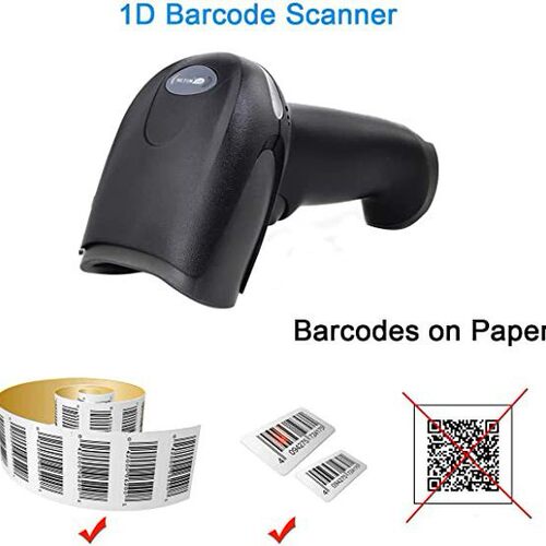 English version of NETUM F5 laser barcode scanner条码枪