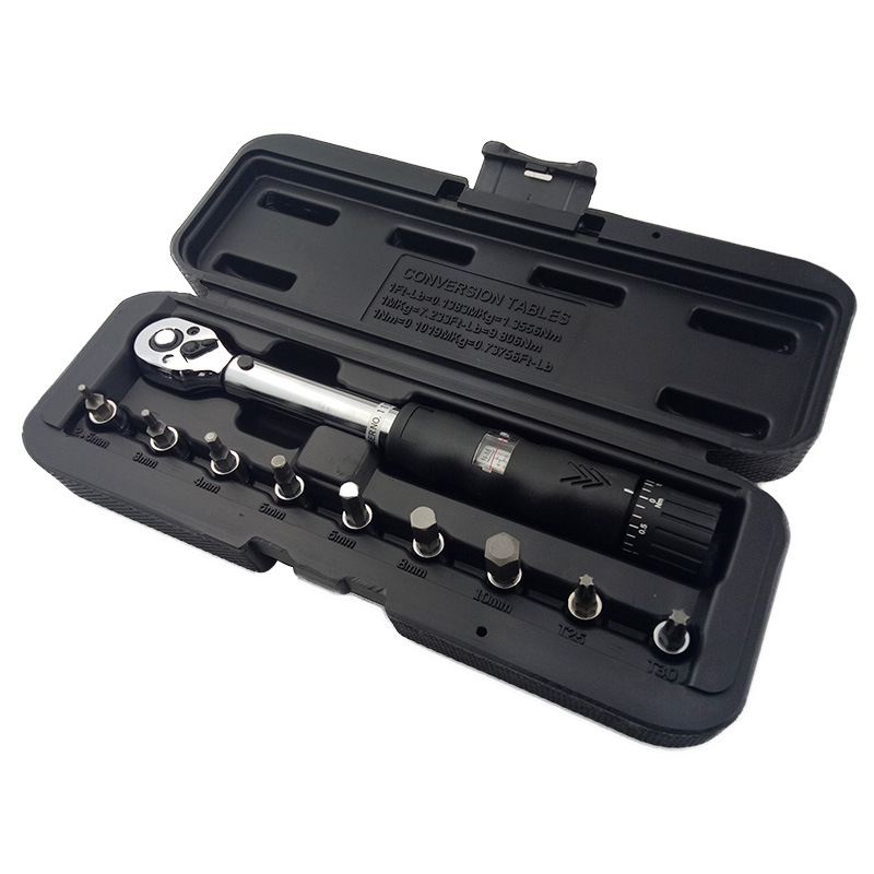 New1/4 inch DR 2-14Nm bike torque wrench set Bicycle