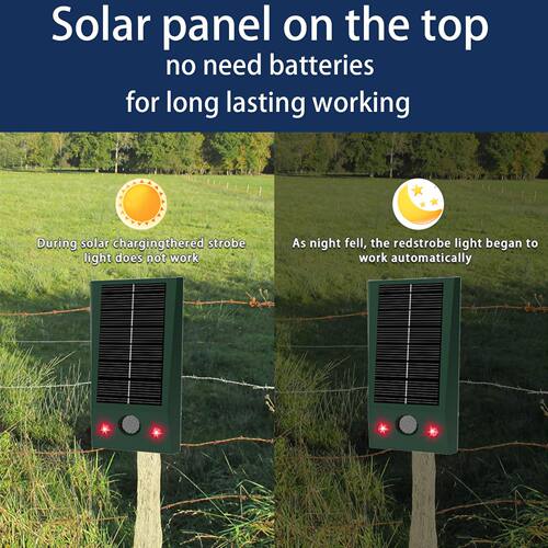 Солнечный прогон животных驱赶器