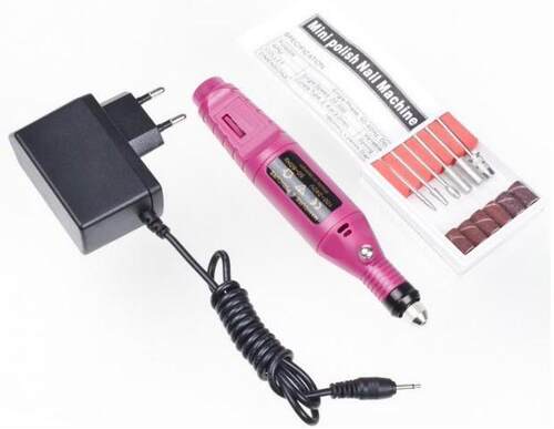 6 Bits Pen Shape Electric Nail Drill Machine