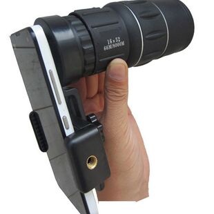 New 16x52 Monocular Telescope Phone Camera Lens Zoom望远镜