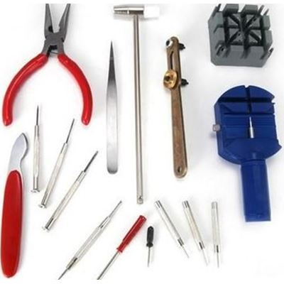 New 16-piece watch repair tool set watches for battery