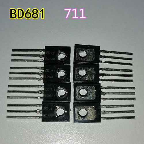 晶体管 BD681 711 NPN 三极管 TO-126 国产全新 大芯片 可直拍