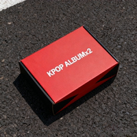 KPOP girl group's official unopened album blind box (containing two copies without repetition) thumbnail 2