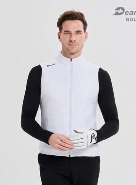 GOLF MODERN羽绒马甲男款外穿2024年新款轻薄羽绒服背心短款外套