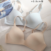 N1001日本一片式 小胸少女文胸罩 无钢圈内衣软支撑无痕春夏薄款